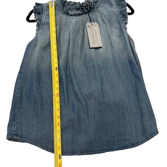 New Dear John Sleeveless Blue denim Top with Tags !! - Picture 5 of 8